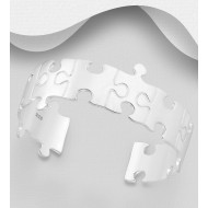 Bracelet puzzle en argent 925